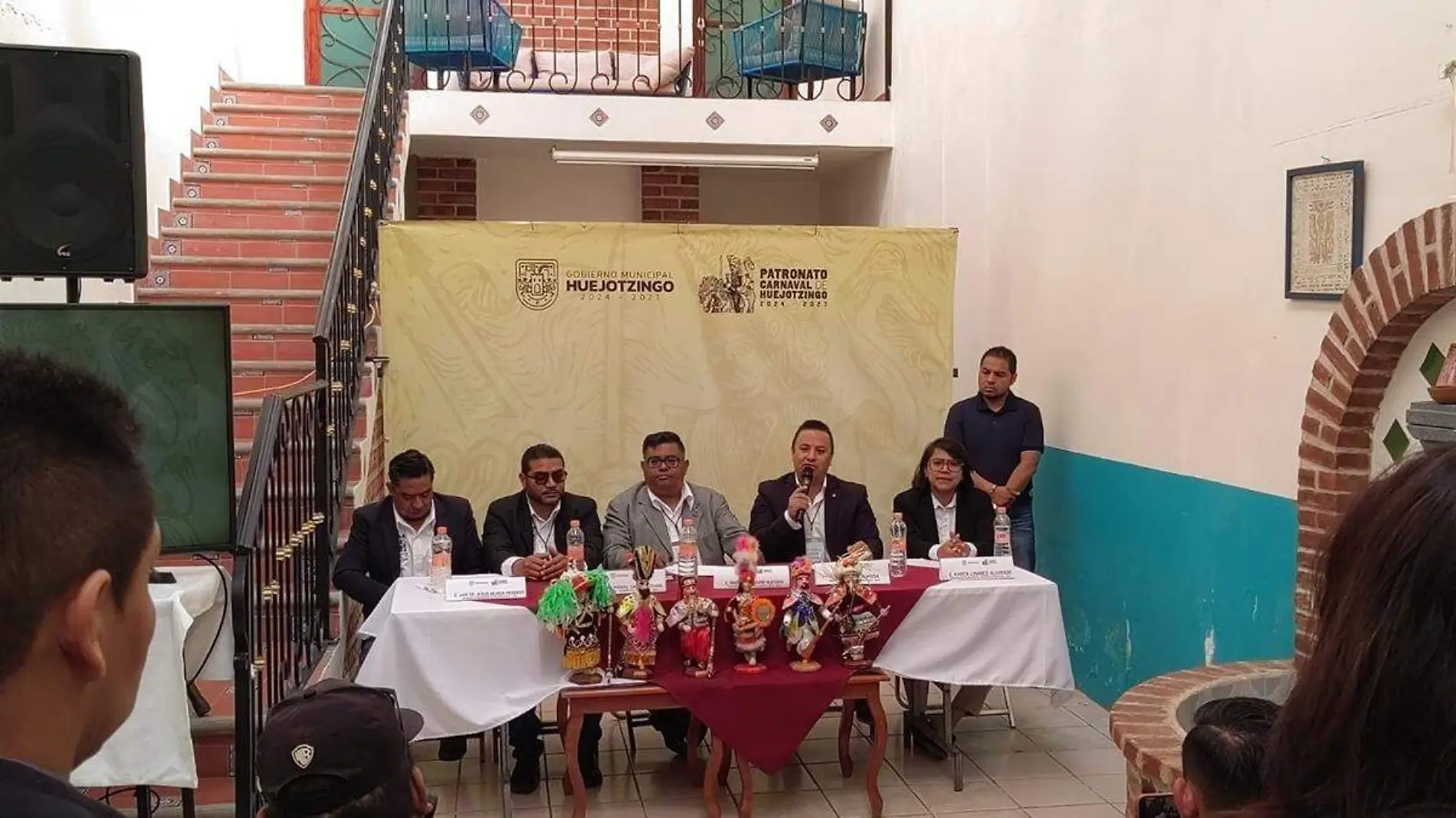 RUEDA DE PRENSA HUEJOTZINGO